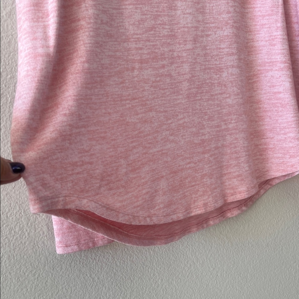 Time and Tru Light Pink Long Sleeve Tee - Picture 5 of 7